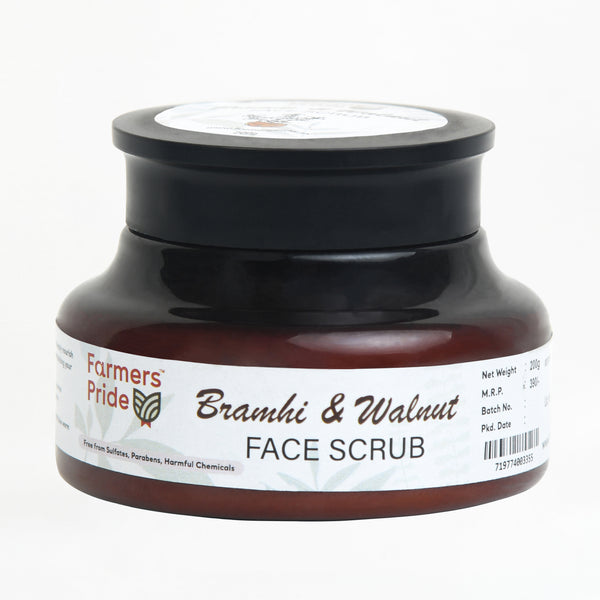 Walnut & Bramhi Face Scrub